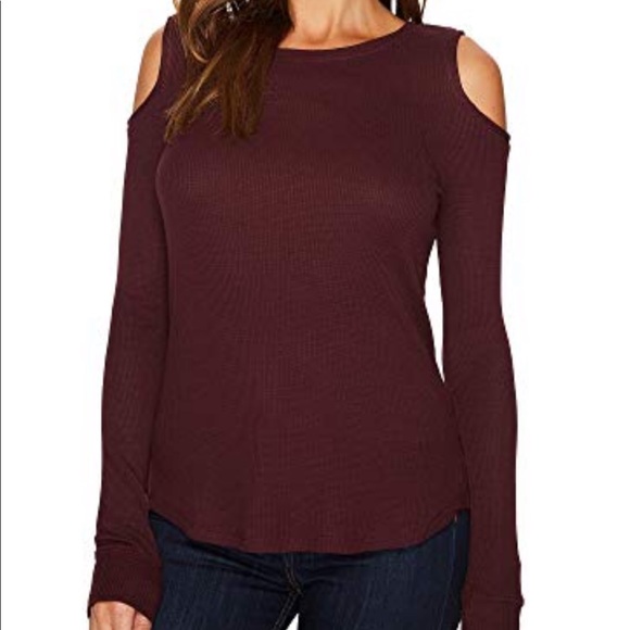 Sanctuary Bare Shoulder thermal tee XS - Picture 1 of 5